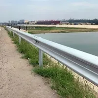 Customized Traffic Guard Rail Highway High Speed Barrier W Beam Road Guardrail