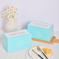 Recycled Custom White Packaging Box Factory Square Pastry Cake Packaging Pastry Baking Box Birthday Cake Box Materials
