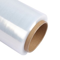 Customized Factory Jumbo Roll 20mic Lldpe Clear Pallet Plastic Stretch Shrink Wrapping 1500m Cling Film Packaging Made PE BOPP