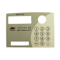 Custom PET Overlay Membrane Switch panel with Graphic Overlay