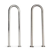 304 Stainless Steel Handrail Modern Toilet Seat Handicapped Bathroom Safety Handrail