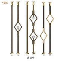 New Special Designed Indoor Stair Handrails & Brass Handrails