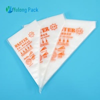 12 Inches Food Grade HDPE Material Disposable Pastry Icing Piping Bag 100 Pieces Baking Decorating Cake Tools