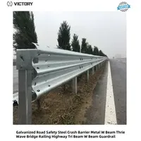 High-Speed Guardrail Galvanized Steel Curved Beam Highway Guardrail for Sales