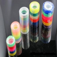 Easy Tear Bopp Stationery Tape For School Use Crystal Clear Tapes
