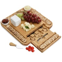 Bamboo Noodle Board Bamboo Pastry Cutting Board for Dough Rolling and Kneading Boards