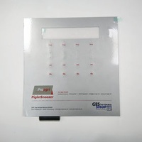 Keyboard Membrane Panels Graphic Overlay with LED