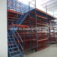 Warehouse Multi-Tier Steel Mezzanine Racks Mezzanine Floors