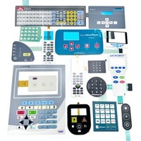 High Quality PVC/Silicone Membrane Switches Custom Keypad Durable Rubber Button Material Home Appliances Electronic Components