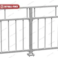 Galvanized Road Safety Pedestrian Guardrail Fence