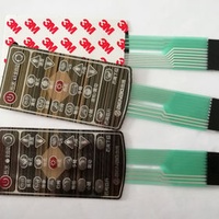 Custom Remote Controller System Membrane Control Keypad Membrane Switch Panel