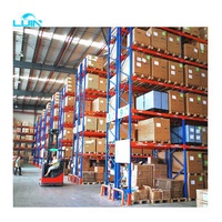 LIJIN Heavy Duty Rack Manufacture Factory 1 Ton Layer Powder Coated Metal Stacking Racks & Shelves Warehouse Storage Rack Shelf
