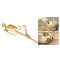 Full Function Male Elderly Nursing and CPR Manikin Nursing Old People Manikin with Blood Pressure Teaching Model Care Simulator