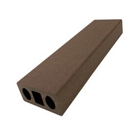 Railing - (80*40) - (guardrail tube for waterfront guardrail / fence) - Wood + PP composite (WPC)