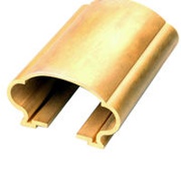 Brass extrusions profiles for handrails of stair