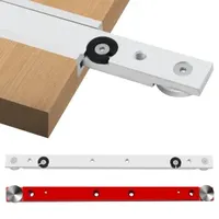 300MM Table Saw Miter Bar Aluminium Alloy Miter Track Slider Woodworking Miter Gauge Rod for 30/45 Type T Tracks Workbench DIY