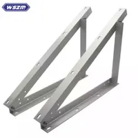 Aluminum Solar Mounting Bracket Rooftop PV Racks Flexible Solar Mounting Bracket