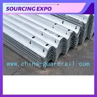 Corrugated Guardrail Silnicni Ocelova Svodidla Crash Barrier Plate