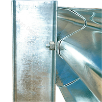 AASHTO M180 Galvanized Metal Bollard Outdoor Roadside Crash Barrier with Anti-Corrosion Feature WB150 Post Guardrail