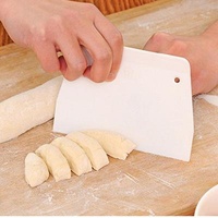 Viable Hot Sale Multifunctional Cake Tools Pastry Cutters Dough Scraper Plastic Baking Putty Knife
