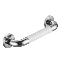 Modern Bath Handrail Tub 30cm Stainless Steel Chrome Polished Toliet Grab Bar For Elderly Handrail Safety Grip Bathroom grab bar