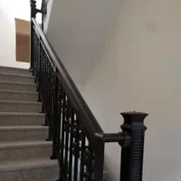 High Coated Vealla Customized Handrail Stair Railing Contemporary Aluminum Guardrail