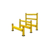 Built-in Ground Anti-Collision Guardrails Warehouse Safety Barrier Traffic Guardrails