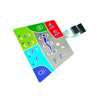 Factory OEM Flexible membrane switch control panel for medical devices
