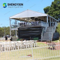 Inflatable Temporary Sports Curve Truss Tensile Fabric Roof Membrane For Sports Tent / Football Hall /Stadium Hall