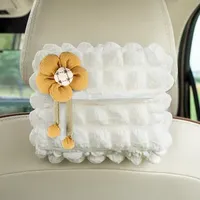 tissue boxes Car handrails box visor seats hanging box Lovely car tissue boxes