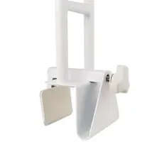 Safety Flat Round Bar Pull Handle Stainless Steel Handrail for Bathroom