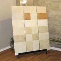 Sturdy Slab Stone / Ceramic Tile Display Racks With Steel Tube