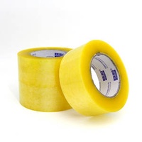 Free Sample Custom Waterproof Clear Lightly Yellowish BOPP Packing Tape