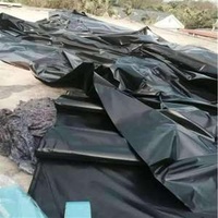 PVC Black Liner Membrane PE Material Pond Liner White Black Fish Farming Basins Water Proof High Quality