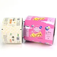 Pet Aluminium BOPP Food Package Storage Laminatied Plastic Roll Film Color Printed Sachet Film Roll Auto-Packaging Film Rollstock