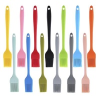 Silicone Stocked Basting Pastry Brush Spread Oil Butter Sauce BBQ Grill Kitchen Baking Basting Pastries Oil Brush