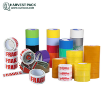 Branded colored packing Tape Custom Bopp paper heavy duty Packing Tape With Printing Logo