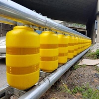 New Design Outdoor Road Safety Guardrail Safety Roller Barrier