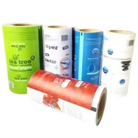 Custom Food Grade Plastic Film VMPET PE BOPP CPP Cookies Pet Snacks Ice Cream Candy PVDC PVC Stretch Laminate Roll Film for Food Plastic Packaging