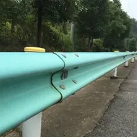 High Speed Guardrail Q235 Q345 CE Galvanized W Beam High Quality Guardrail Price Per Meter with Hot Sale