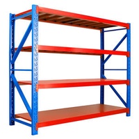 Wholesale Easy Assmble Multi Layers Warehouse Shelving Medium Duty Racks Steel Storage Shelves Units