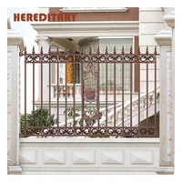 Easily Compiled Outdoor Balcony Guardrail Grill Design / Aluminum Garden Fence System