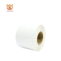50um Transparent BOPP Label Film Material Oil Glue Vinyl Sticker with 30um Transparent Base