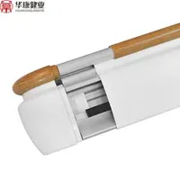 High Quality 159mm Hospital PVC and Aluminum Handrail