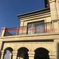 Custom-Made High-Grade Courtyard Villa Aluminum Art Wall Aluminum Alloy Fence Cast Outdoor Fence Pole Balcony Guardrail