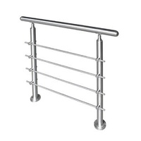 Professional Manufacture Cheap Balcony Railing Stainless Steel Pipe Fittings Outdoor Railing For Stair Handrail