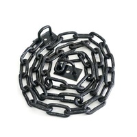 BOLIFU Park Alloy Steel Factory Custom Guardrail Chain Amazon Top Round Link Chains For Guardrail Bollard Post Use