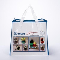 Recyclable factory audit customized bopp laminated market shopping pp woven bag