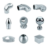 Modern 304 316 Stairs Deck Balcony Stainless Steel Tube Pipe Railing Handrail Cover for Railing Handrail