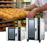 Vigevr 5 Trays Convection Oven for Pastry Croissant Baguette in Factory